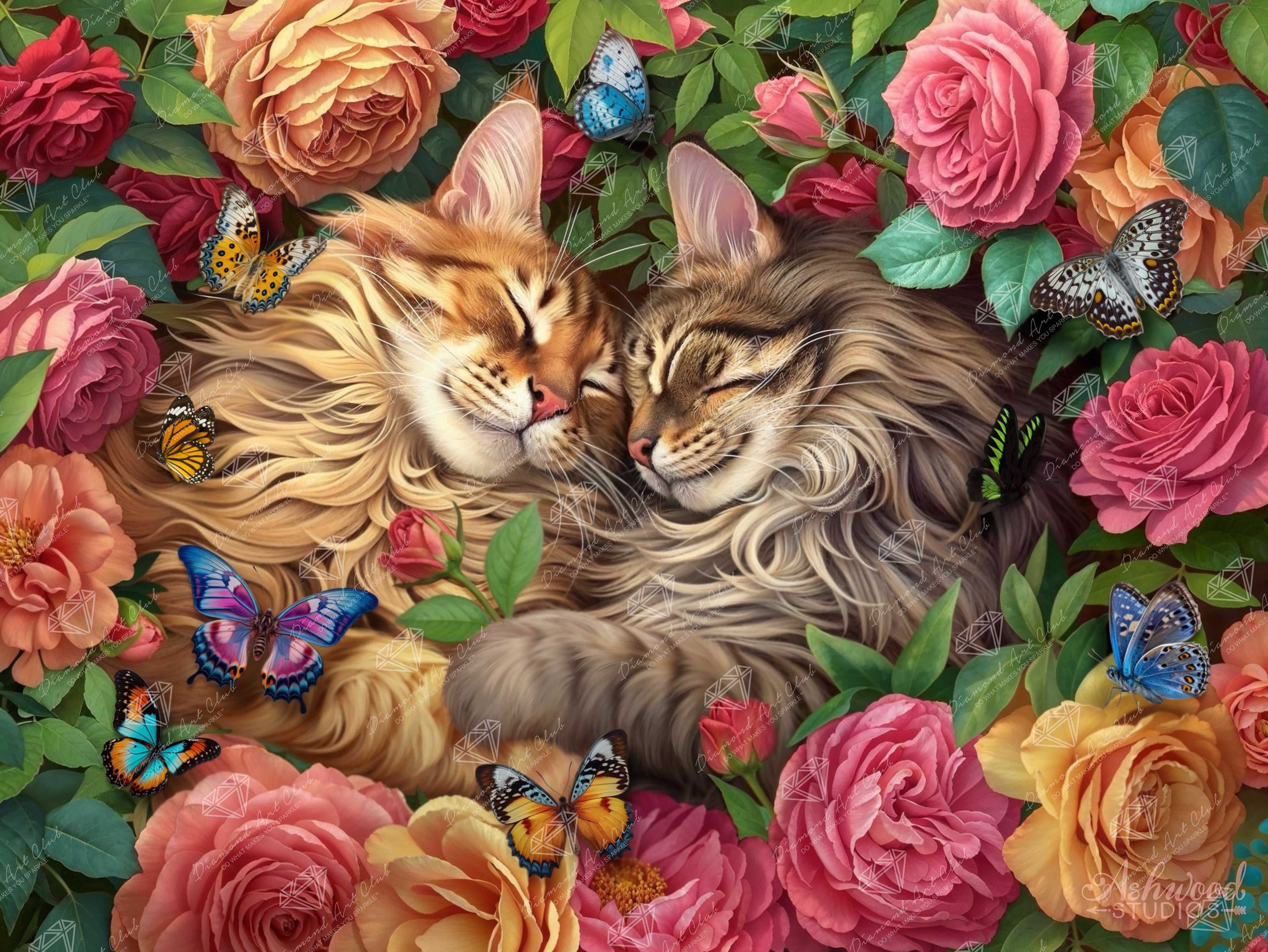 Cats in Love – Official Diamond Art Club®