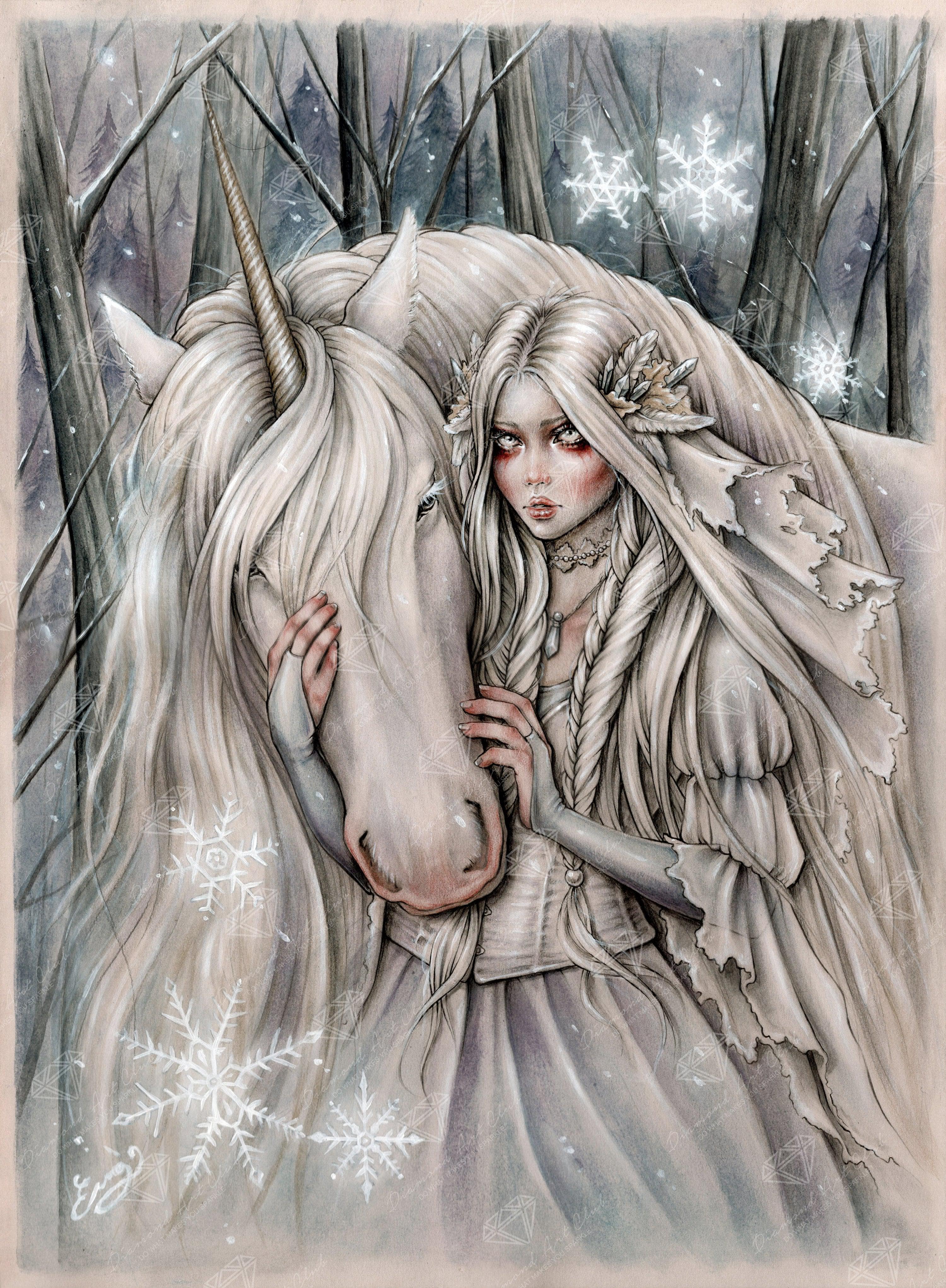 Snow Princess Design Snow Princess – Official Diamond Art Club®
