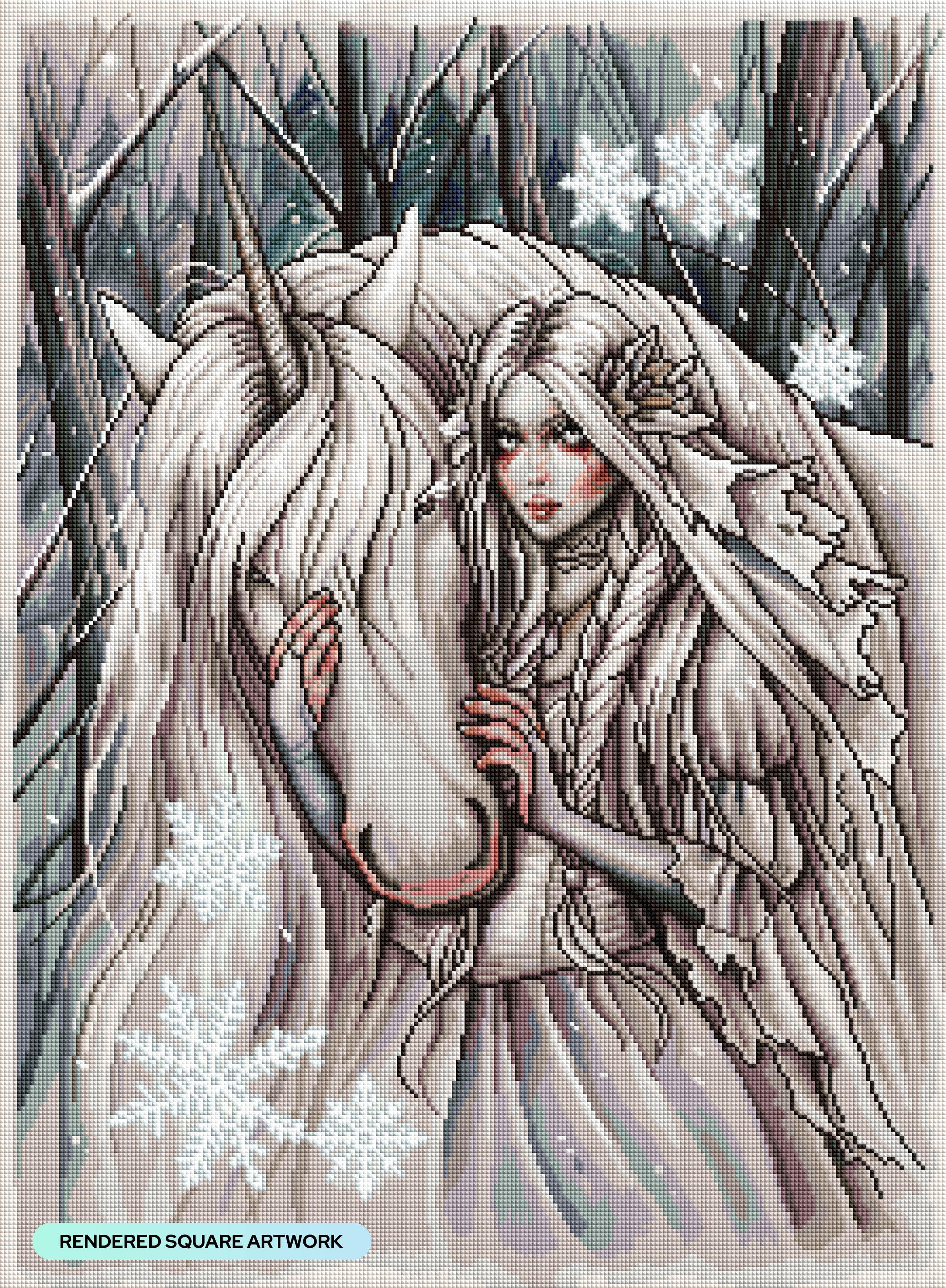 Snow Princess Design Snow Princess – Official Diamond Art Club®